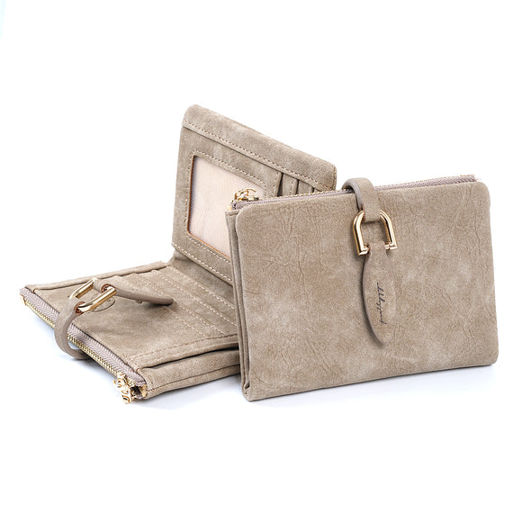 2017 Fashion Women Short Purses PU Leather Female Wallet Perse Card Holder Coin Money Bag Soft Dollar Price Ladies Wallet Small