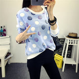 2018 New Women's Cute Print Hoodie Winter Long Sleeve Casual Sweatshirt Moleton Women's Oversized Clothing