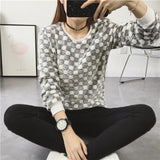 2018 New Women's Cute Print Hoodie Winter Long Sleeve Casual Sweatshirt Moleton Women's Oversized Clothing