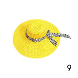 BTLIGE New Women Beach Hat Lady Derby Cap Wide Brim Floppy Fold Summer Bohemia Sun Straw Hat Dropshipping