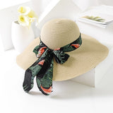 BINGYUANHAOXUAN 2018 New Summer Female Sun Hat Bow Ribbon Panama Beach Hats for Women Chapeu Feminino Sombrero Floppy Straw Hat