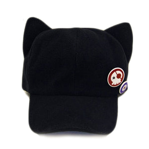 Women  Black Newsboy Cap  Autumn Winter Ladies Cute Solid  Flat Hat Female Ear Caps