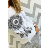 2018 Autumn Women Sweatshirt Casual Long Sleeve O Neck Print Pullover Jumper Hoodies Sweatshirts Fashion Tops Sudaderas Mujer