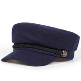 Fashion Blank Black High Quality Newsboy Caps for Women Spring Autumn Winter Hats Felt Cap Winter Ladies Black Hat Beret Cap