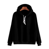 ZEBERY Long-sleeved Solid Color Hooded Top Sweatshirt Girl School Autumn Winter Warm Sweatshirt Hoodie Harajuku Clothes For Girl
