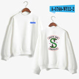 BTS Riverdale Pink Women and men Hoodies Sweatshirts Fashion Hooded  Long Sleeve Sweatshirt Casual Clothing south side serpents