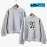 BTS Riverdale Pink Women and men Hoodies Sweatshirts Fashion Hooded  Long Sleeve Sweatshirt Casual Clothing south side serpents