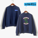 BTS Riverdale Pink Women and men Hoodies Sweatshirts Fashion Hooded  Long Sleeve Sweatshirt Casual Clothing south side serpents