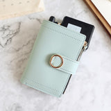 Women Wallets Small Fashion Brand Leather Purse Women Ladies Card Bag For Women 2018 Clutch Women Female Purse Money Clip Wallet