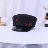 2018 Hairy Winter Hats Women Fashion Berets Hats for Girls Street Style Beret Caps Women Brand Hat Military Cap Black Flat Caps