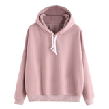Spring Sweatshirts Women 2019 Pink Women's Gown With A Hood Hoodies Ladies Long Sleeve Casual Hooded Pullover Clothes Sweatshirt