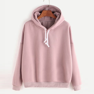 Spring Sweatshirts Women 2019 Pink Women's Gown With A Hood Hoodies Ladies Long Sleeve Casual Hooded Pullover Clothes Sweatshirt