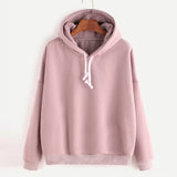 Spring Sweatshirts Women 2019 Pink Women's Gown With A Hood Hoodies Ladies Long Sleeve Casual Hooded Pullover Clothes Sweatshirt