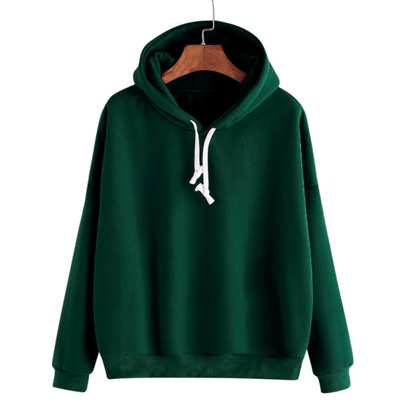 Spring Sweatshirts Of Women Pink Long Sleeve Hoodie Pullovers Basic Hoodies Burgundy Plain Tops Moletom Feminino Sweatshirt 2019
