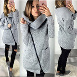 2019 Women Spring Winter Fleece Sweatshirt Hoodie Long Zipper Hoodies Jacket Coat Outwear Plus Size 5XL Sudaderas Para Mujer